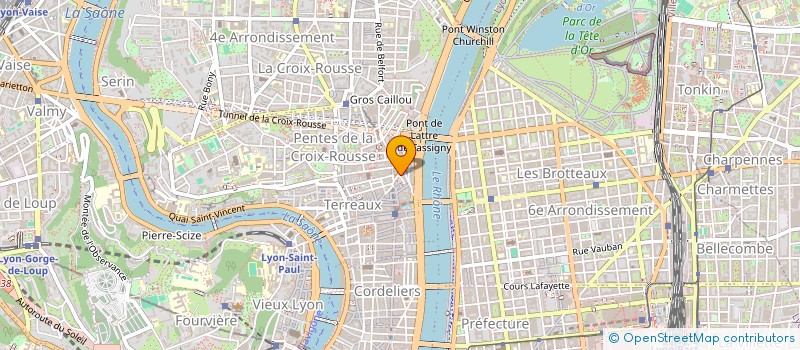 localisation de l'entreprise LES INDECIS HEUREUX à LYON