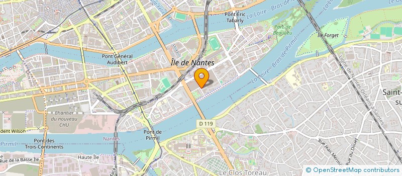 localisation de l'entreprise LES INDES  NANTES