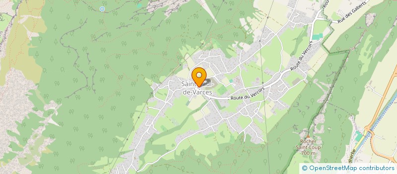 localisation de l'entreprise LES INEDITS  SAINT-PAUL-DE-VARCES