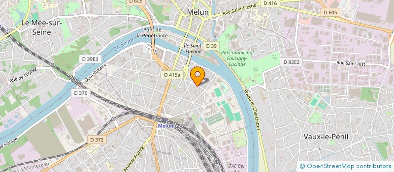 localisation de l'entreprise LES INFOSTRATEGES à MELUN