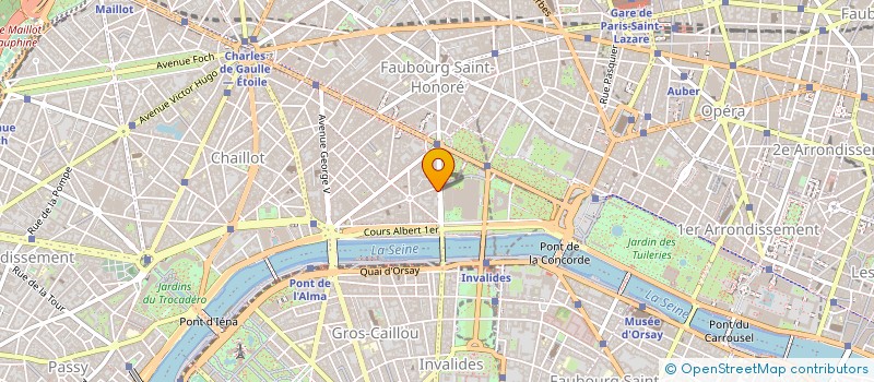 localisation de l'entreprise LES INGENIEURS ASSOCIES  PARIS