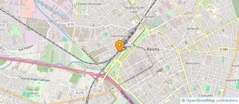 localisation de l'entreprise LES INGENIEUSES  REIMS