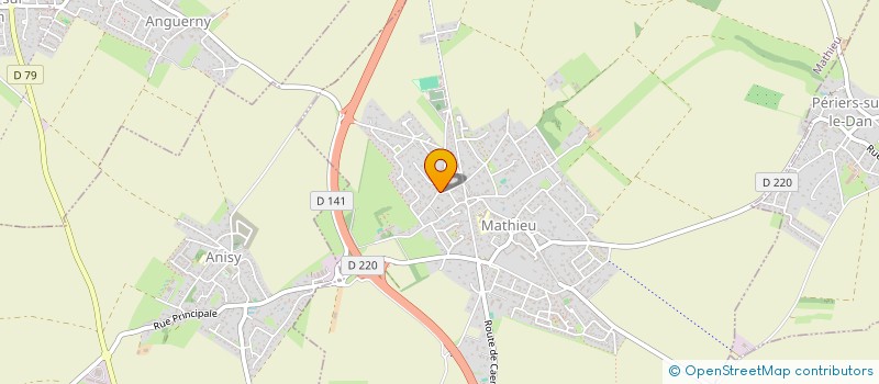 localisation de l'entreprise LES INITIES  MATHIEU