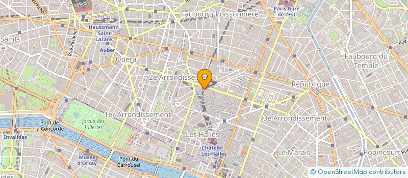 localisation de l'entreprise LES INNOVATOIRES DE LA CREATION  PARIS