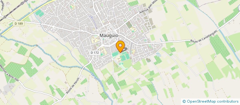 localisation de l'entreprise LES INSEPARABLES  MAUGUIO