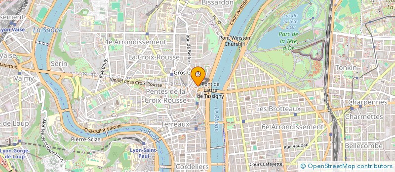 localisation de l'entreprise LES INSISYPHES à LYON