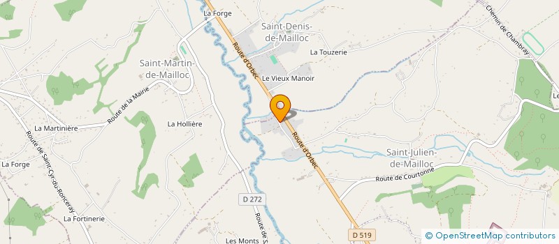 localisation de l'entreprise LES INSTANTS PARTAGES BY EMILIEB  VALORBIQUET