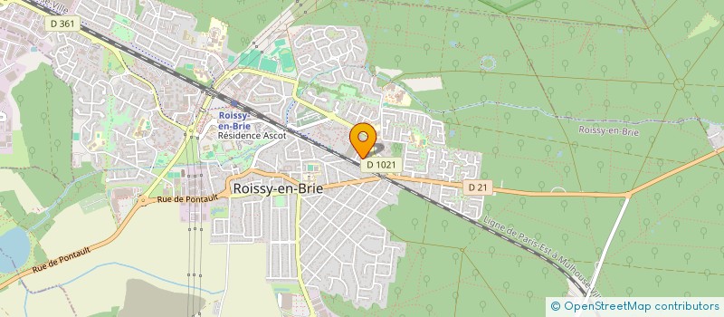 localisation de l'entreprise LES INSTITUTS DE LEILA à ROISSY-EN-BRIE