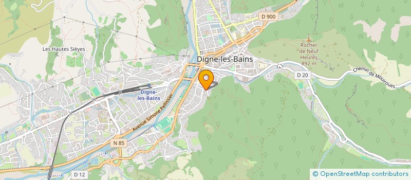 localisation de l'entreprise LES INSURGES à DIGNE-LES-BAINS