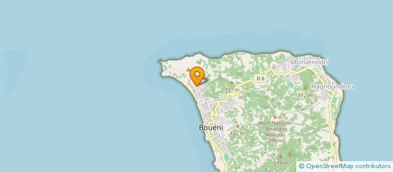 localisation de l'entreprise LES INTEMPESTIVES à BOUENI