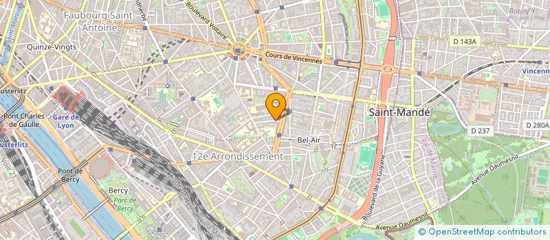 localisation de l'entreprise LES INTERNETTES  PARIS