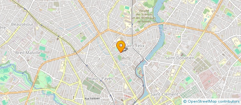 localisation de l'entreprise LES INUITES GIVREES à NANTES