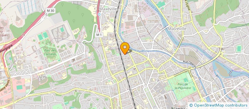 localisation de l'entreprise LES INVESTOLOGUES  NANCY