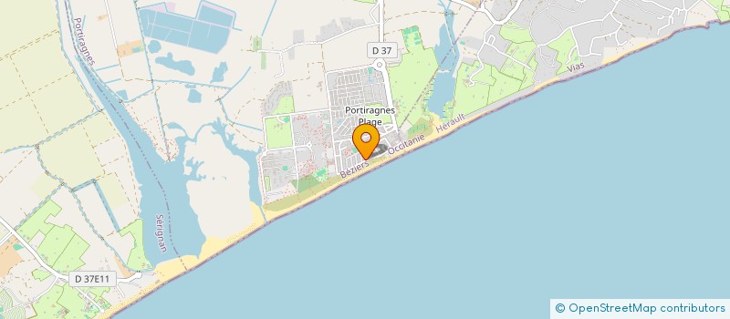 localisation de l'entreprise LES IRAGNES à PORTIRAGNES