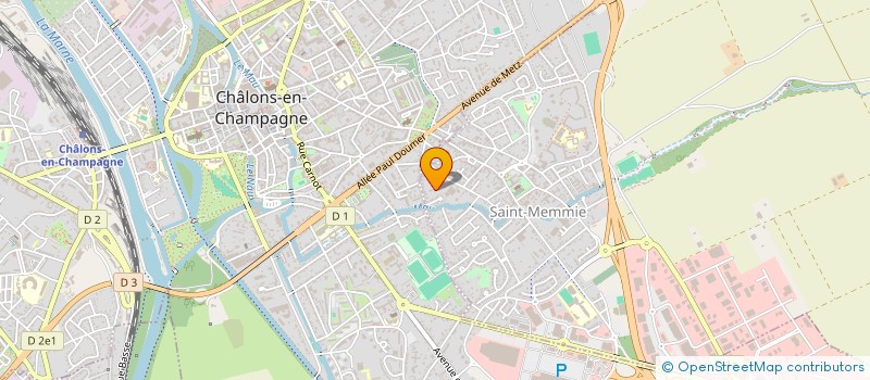 localisation de l'entreprise LES IRIS  SAINT-MEMMIE