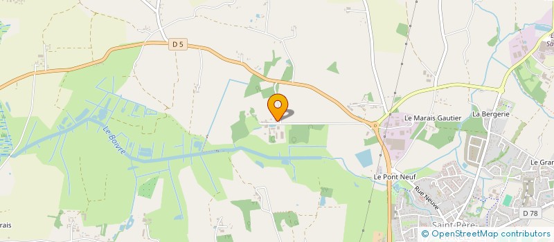 localisation de l'entreprise LES IRIS  SAINT-PERE-EN-RETZ