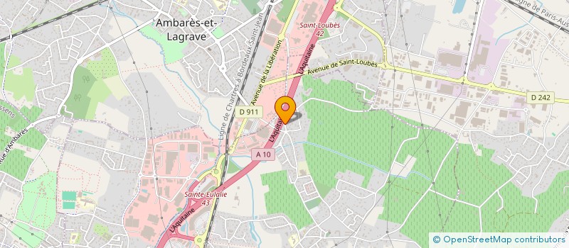 localisation de l'entreprise LES IRRAIDUCTIBLES à SAINTE-EULALIE