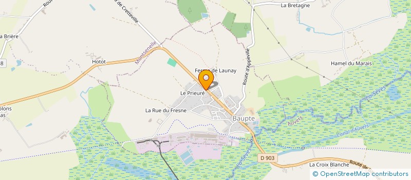 localisation de l'entreprise LES IRREDUCTIBLES BAUPTOIS  BAUPTE