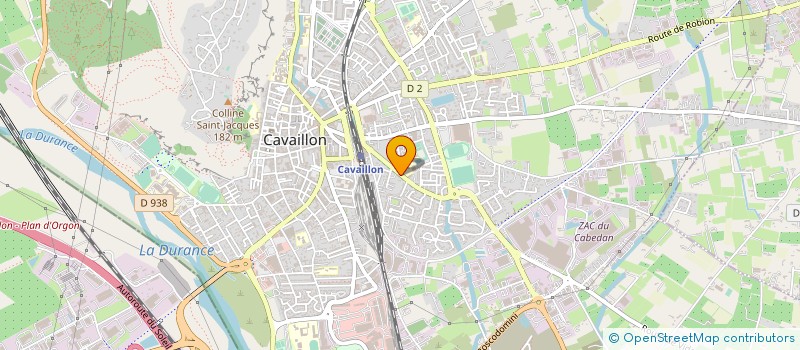 localisation de l'entreprise LES ISCLES DE FONT VIVE à CAVAILLON