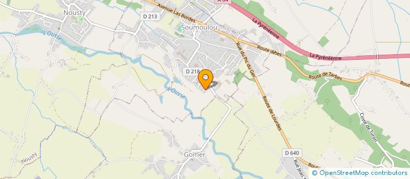 localisation de l'entreprise LES ISSUES DE SECOURS  SOUMOULOU