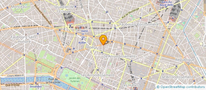 localisation de l'entreprise LES ITALIENS  PARIS