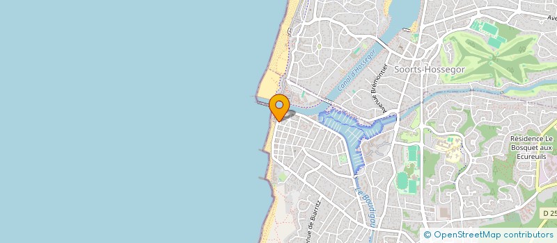 localisation de l'entreprise LES IZOTS FT à CAPBRETON