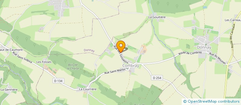 localisation de l'entreprise LES J'EM  COMBRAY