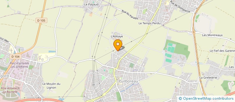 localisation de l'entreprise LES J RENOV  PUILBOREAU