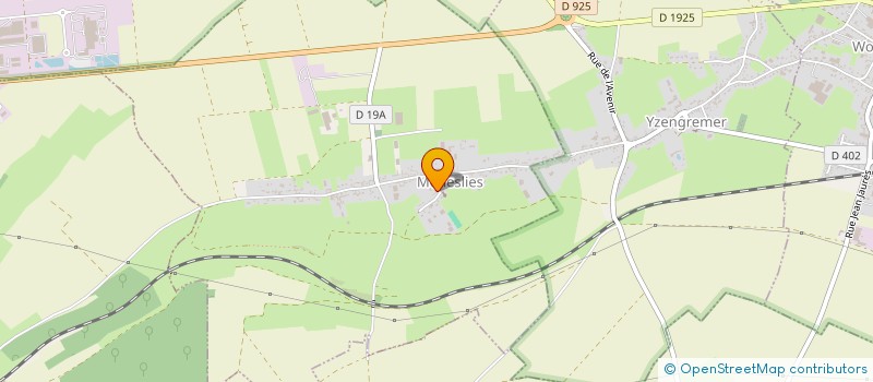 localisation de l'entreprise LES JACKY'S  MENESLIES