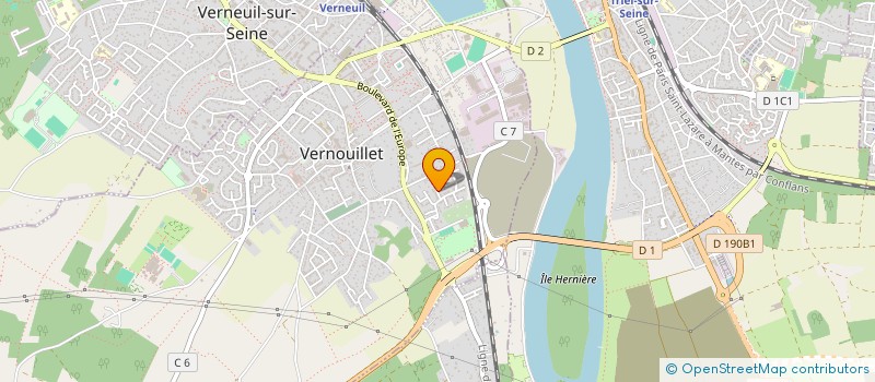 localisation de l'entreprise LES JADILLEURS à VERNOUILLET