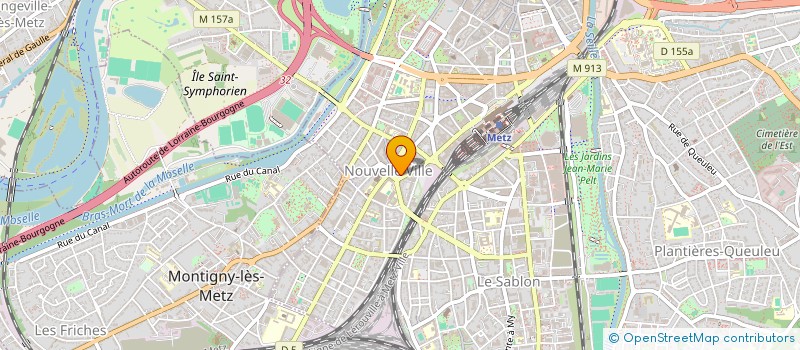 localisation de l'entreprise LES JADS  METZ