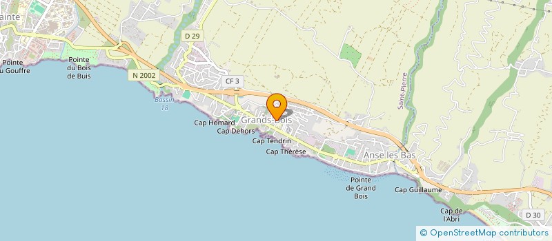 localisation de l'entreprise LES JAMBROSADES à SAINT-PIERRE