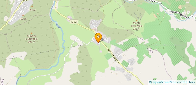 localisation de l'entreprise LES JARDINIERES DU NEBBIU à OLETTA