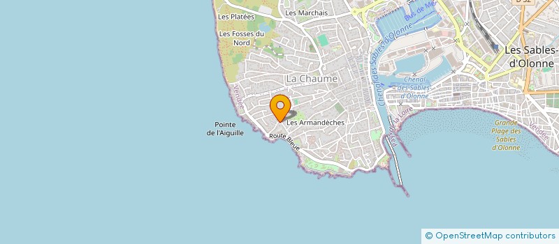 localisation de l'entreprise LES JARDINIERS DE BEAUREGARD à LES SABLES D'OLONNE