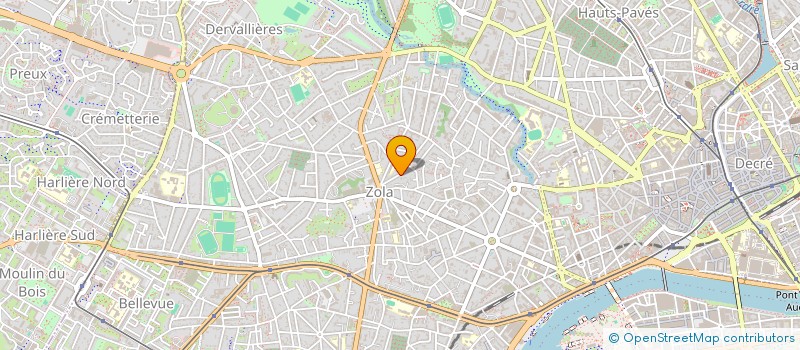 localisation de l'entreprise LES JARDINIERS DE LA RUE à NANTES