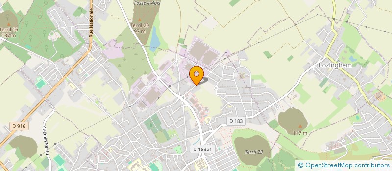 localisation de l'entreprise LES JARDINIERS DES LONGUES TRINQUES  CAUCHY-A-LA-TOUR