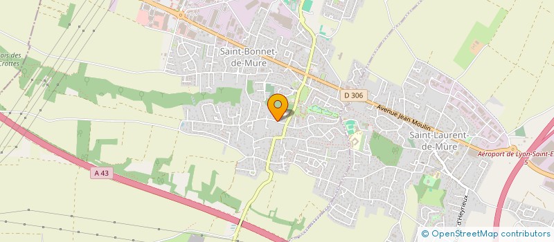 localisation de l'entreprise LES JARDINIERS MUROIS  SAINT-BONNET-DE-MURE