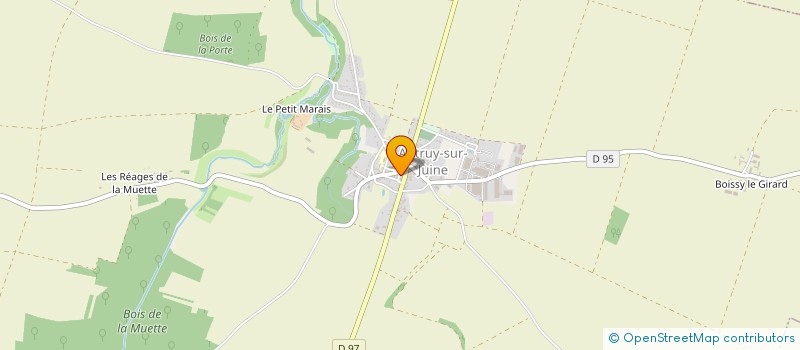 localisation de l'entreprise LES JARDINS ALTRACIENS à AUTRUY-SUR-JUINE