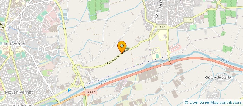 localisation de l'entreprise LES JARDINS CATALANS  VILLELONGUE-DE-LA-SALANQUE