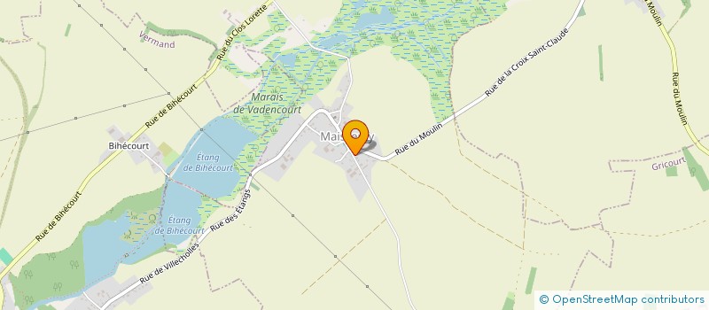 localisation de l'entreprise LES JARDINS D'ADELAIDE  PONTRU