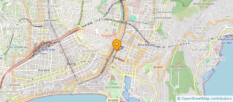 localisation de l'entreprise LES JARDINS D'ALADIN à NICE