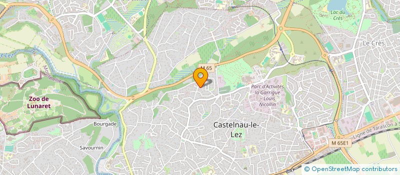 localisation de l'entreprise LES JARDINS D'ALICE à CASTELNAU-LE-LEZ