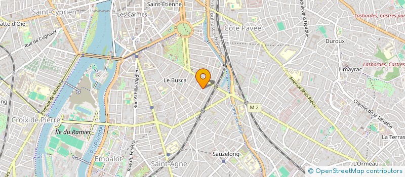 localisation de l'entreprise LES JARDINS D'ALICE à TOULOUSE
