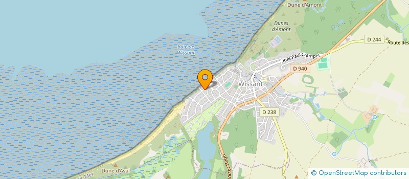 localisation de l'entreprise LES JARDINS D'ANTOINE  WISSANT