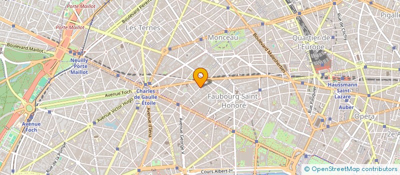 localisation de l'entreprise LES JARDINS D'ARCADIE EXPLOITATION à PARIS
