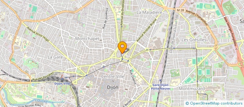 localisation de l'entreprise LES JARDINS D AVOT à DIJON