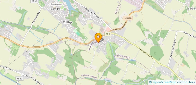 localisation de l'entreprise LES JARDINS D'ELYANA  AUZIELLE