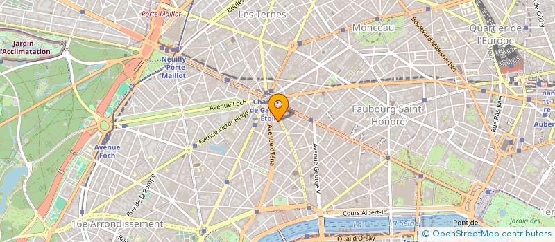 localisation de l'entreprise LES JARDINS D'EMMA  PARIS