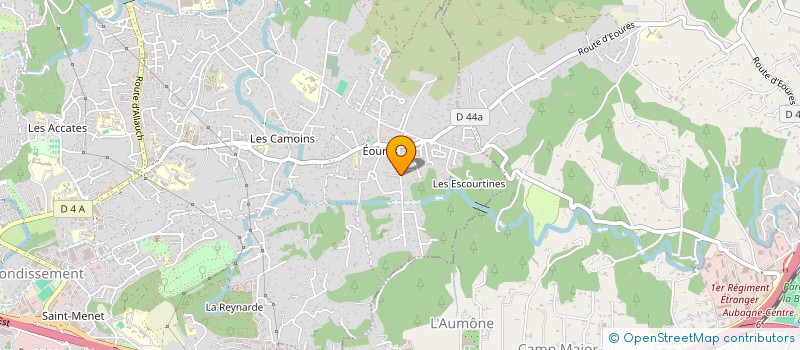 localisation de l'entreprise LES JARDINS D'EOURES  MARSEILLE