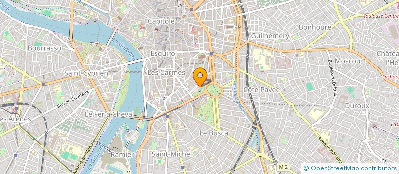 localisation de l'entreprise LES JARDINS D'ESTANY  TOULOUSE